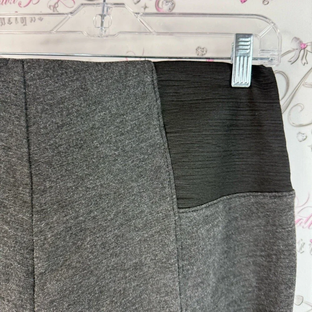 Jessica Simpson pants zipper detail black Gray Pants stretchy comfy